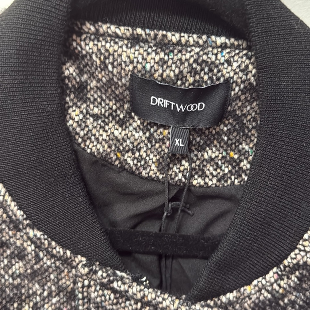 NWT Anthropologie Driftwood Frill Bomber Jacket XL - Picture 7 of 8